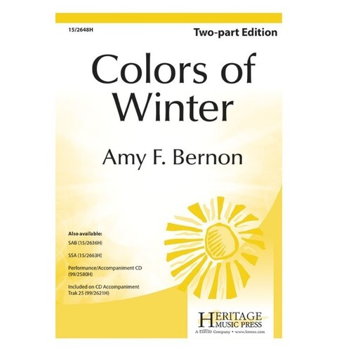Colors Of Winter 2 Part (Octavo)