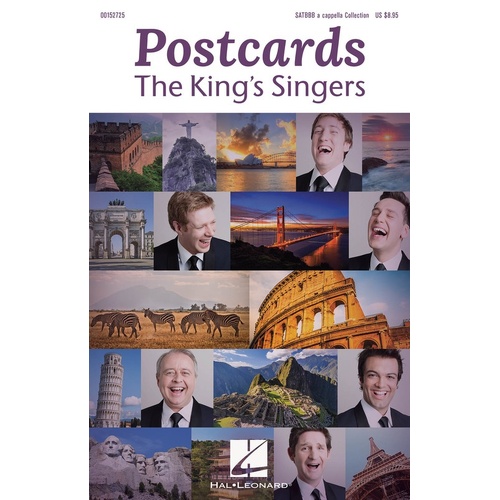 Kings Singers - Postcards SATBbb (Softcover Book)