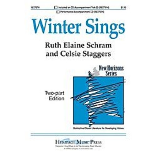 Winter Sings 2 Part Choral Music by Heritage Music Press