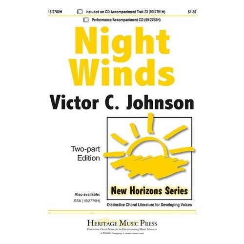Night Winds 2Pt Choral Sheet Music