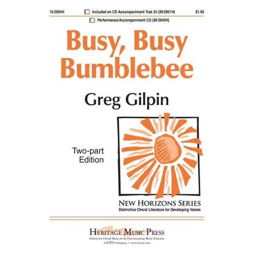 Busy Busy Bumblebee 2 Part (Octavo)