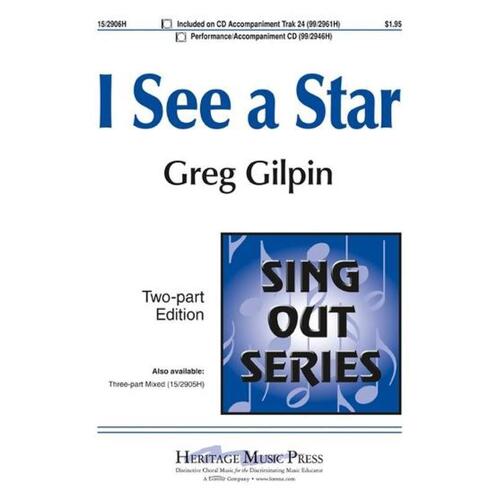 I See A Star 2 Part (Octavo)