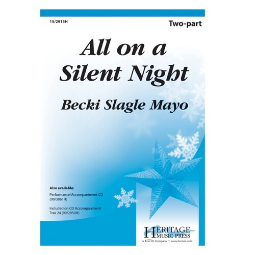 All On A Silent Night 2 Part (Octavo)