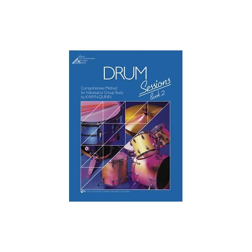 Drum Sessions Book 2 BK/CD - Kjos Contemporary Combo Series