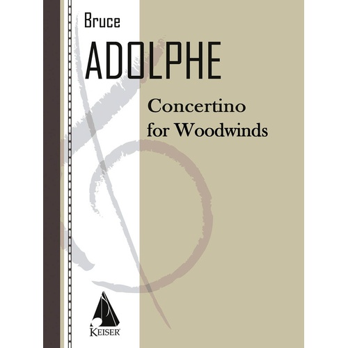 Concertino For Woodwinds Full Score (Pod) (Music Score)
