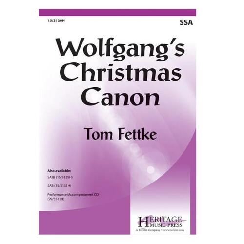 Wolfgangs Christmas Canon SSA (Octavo)