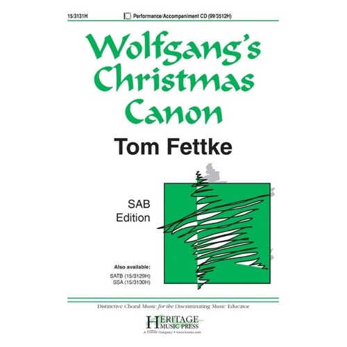 Wolfgangs Christmas Canon SAB (Octavo)