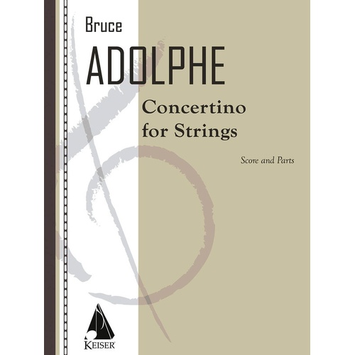 Adolphe - Concertino For Strings Score/Parts (Pod) (Music Score/Parts)