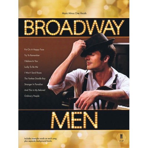 Broadway Men Book/CD 