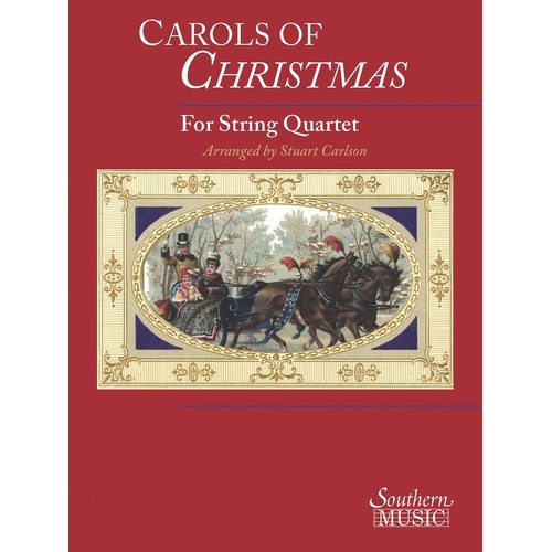 Carols Of Christmas For String Quartet (Music Score/Parts)
