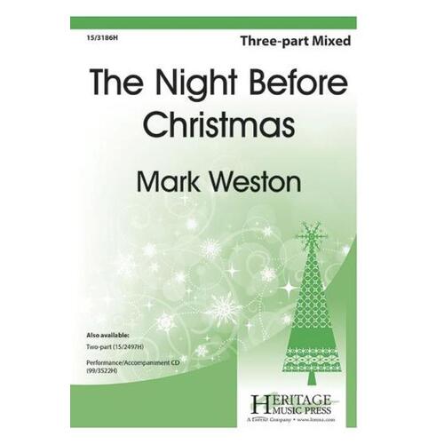 Night Before Christmas 3 Part Mixed (Octavo)
