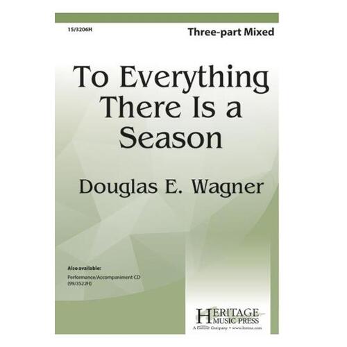 To Everything There Is A Season 3 Part Mixed (Octavo)