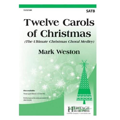 Twelve Carols Of Christmas SATB (Octavo)