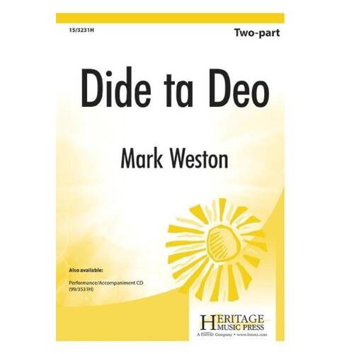 Dide Ta Deo 2 Part (Octavo)