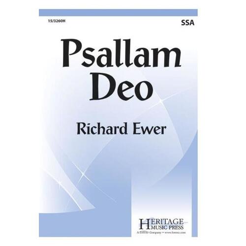 Psallam Deo SSA (Octavo)