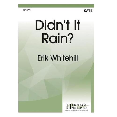 Didnt It Rain? SATB (Octavo)