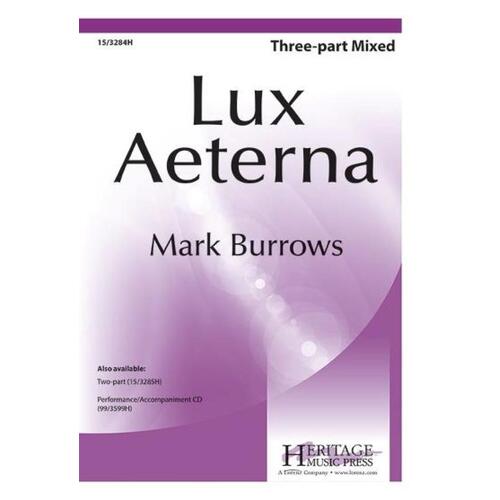 Lux Aeterna 3 Part Mixed (Octavo)