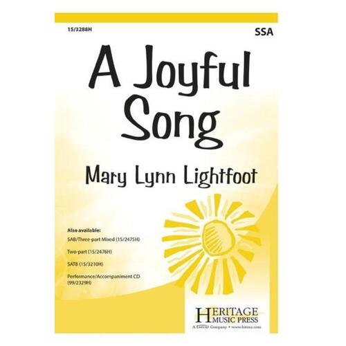 A Joyful Song SSA (Octavo)
