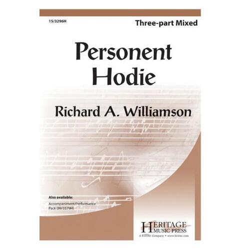 Personent Hodie 3 Part Mixed (Octavo)