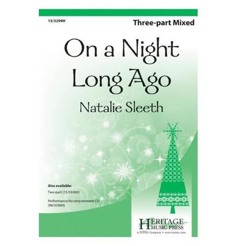 On A Night Long Ago 3 Part Mixed (Octavo)