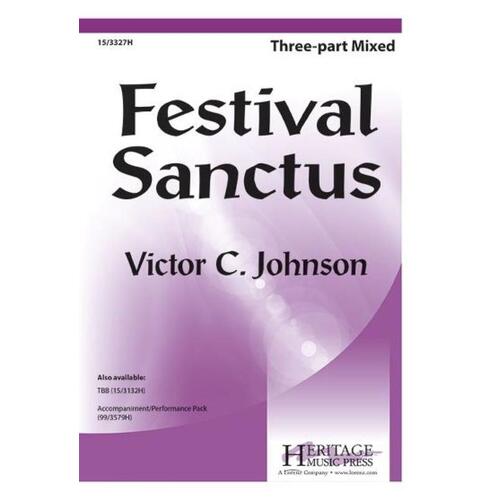 Festival Sanctus 3 Part Mixed (Octavo)