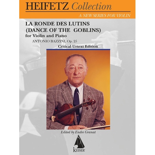 La Ronde Des Lutins Op 28 Violin/Piano (Softcover Book)