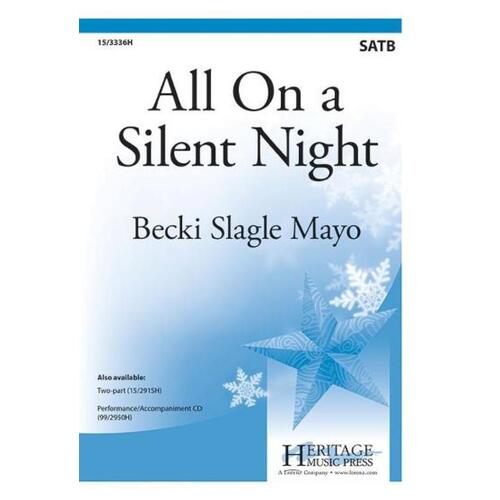 All On A Silent Night SATB (Octavo)