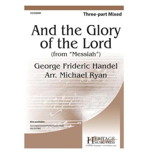 And The Glory Of The Lord 3 Part Mixed (Octavo)