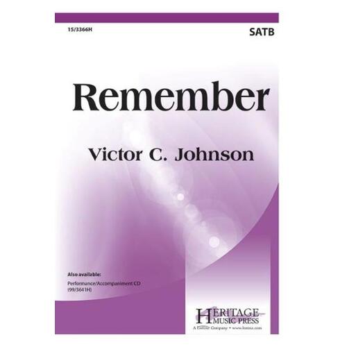 Remember SATB (Octavo)
