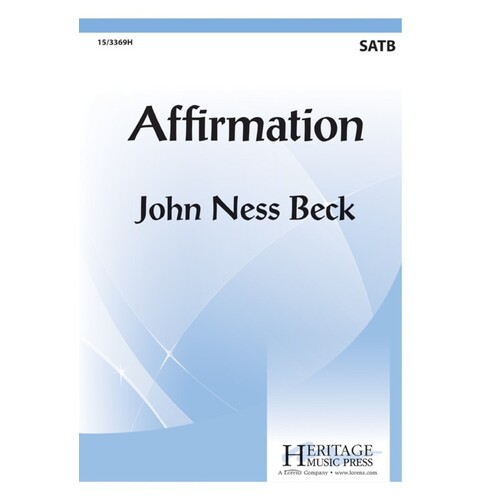 Affirmation SATB (Octavo)
