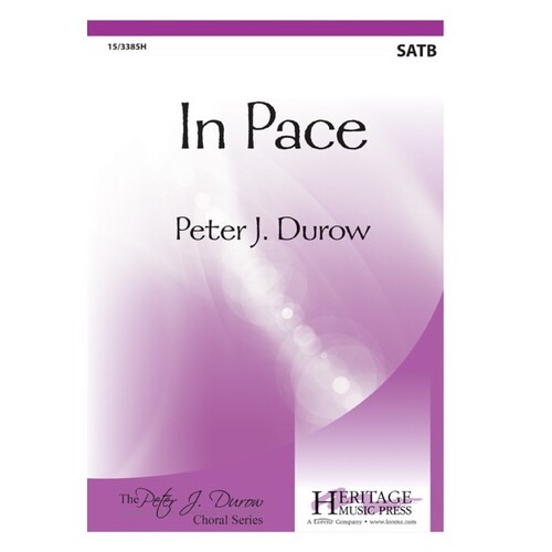 In Pace SATB A Cappella (Octavo)
