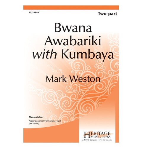 Bwana Awabariki With Kum Ba Ya 2 Part (Octavo)