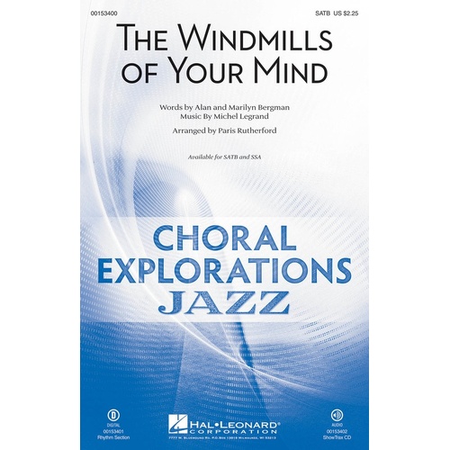 Windmills Of Your Mind SATB (Octavo)
