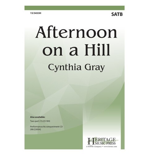 Afternoon On A Hill SATB (Octavo)