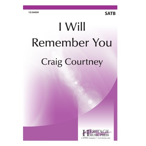 I Will Remember You SATB (Octavo)