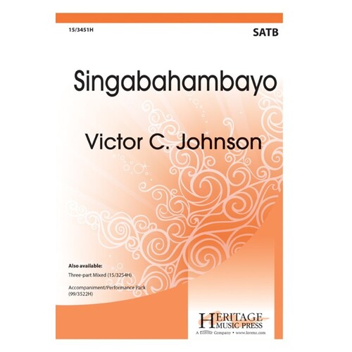 Singabahambayo SATB A Cappella (Octavo)