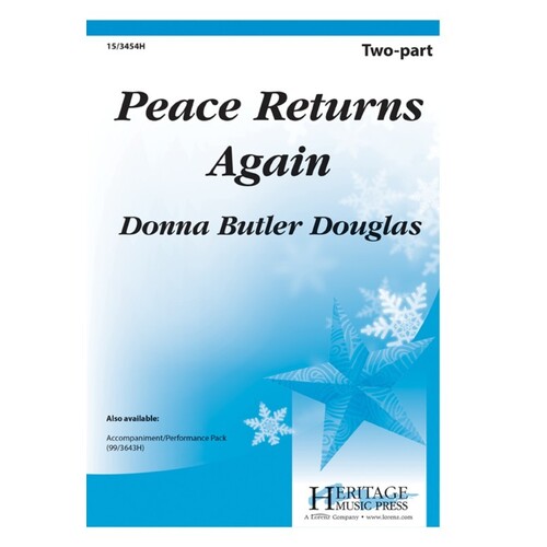 Peace Returns Again 2 Part (Octavo)