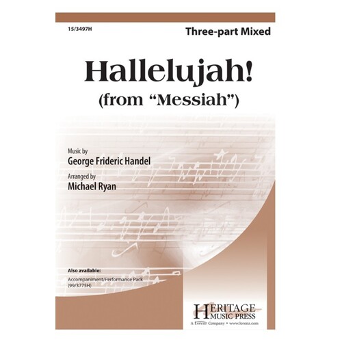 Hallelujah 3 Part Mixed (Octavo)