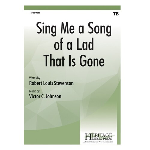 Sing Me A Song Of A Lad That Is Gone Tb (Octavo)