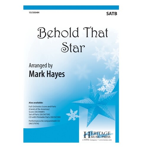 Behold That Star SATB (Octavo)
