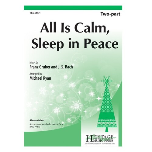 All Is Calm Sleep In Peace 2 Part (Octavo)