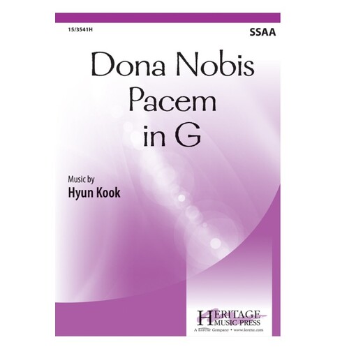 Dona Nobis Pacem In G SSAA (Octavo)