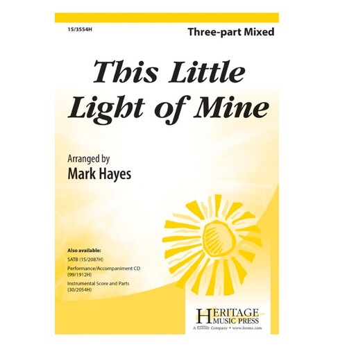 This Little Light Of Mine 3 Part Mixed (Octavo)