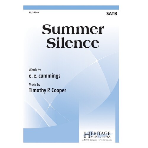 Summer Silence SATB (Octavo)
