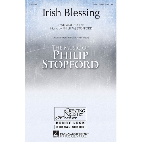 Irish Blessing 3 Part Treble (Octavo)