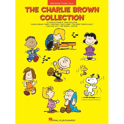 Charlie Brown Collection Beginning Piano Solo Arrangements