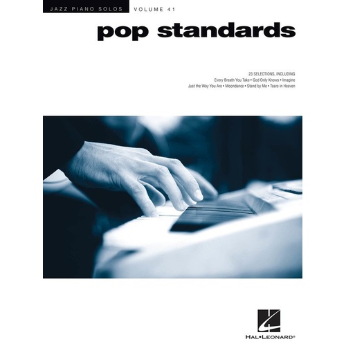 Pop Standards Jazz Piano Solos V41 JPS by Hal Leonard