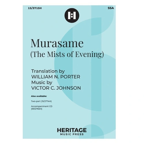 Murasame SSA Choral Sheet Music by Victor C. Johnson