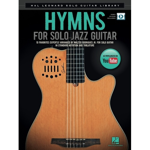 Hymns For Solo Jazz Guitar Book/Olv (Softcover Book/Online Video)