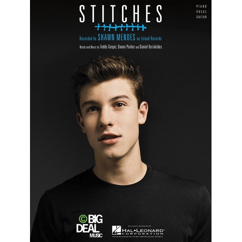 Shawn Mendes - Stitches (Single Music Sheet) (Softcover Book)